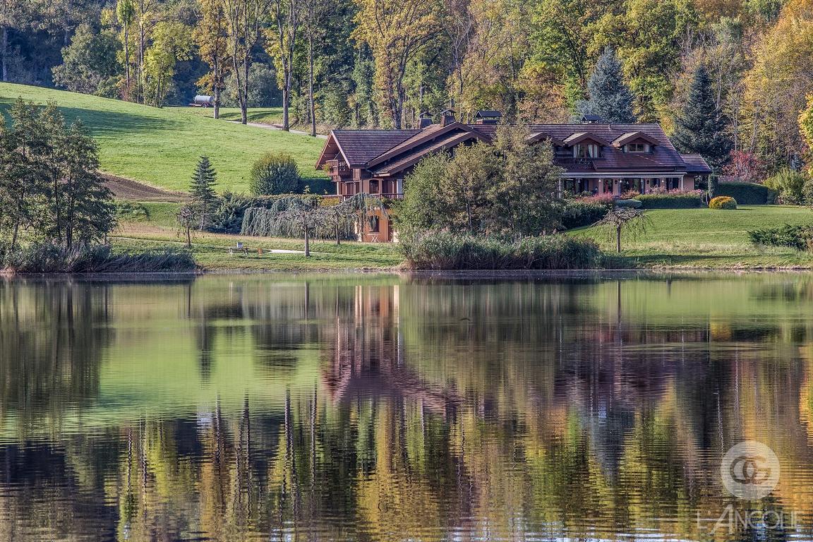L'Ancolie "Chalet Du Lac" Cruseilles Exterior photo